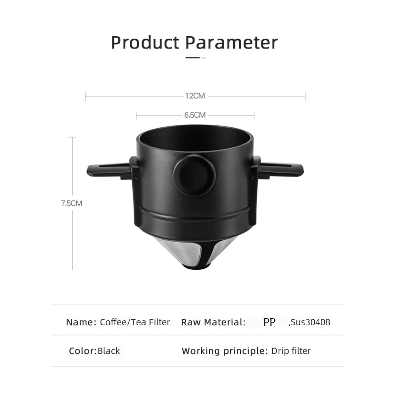 Portable Coffee or Tea Drip Filter